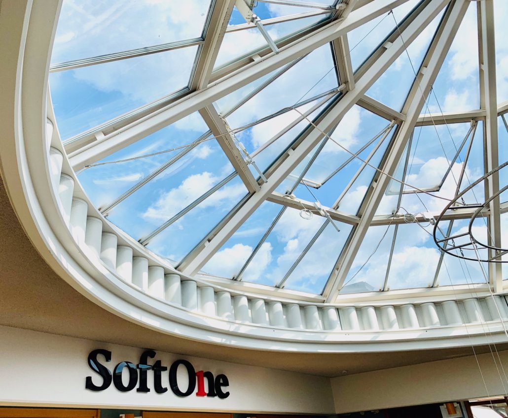 SoftOnes nya kontorslokaler uppe i molnen