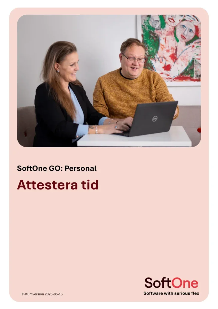 Attestera tid