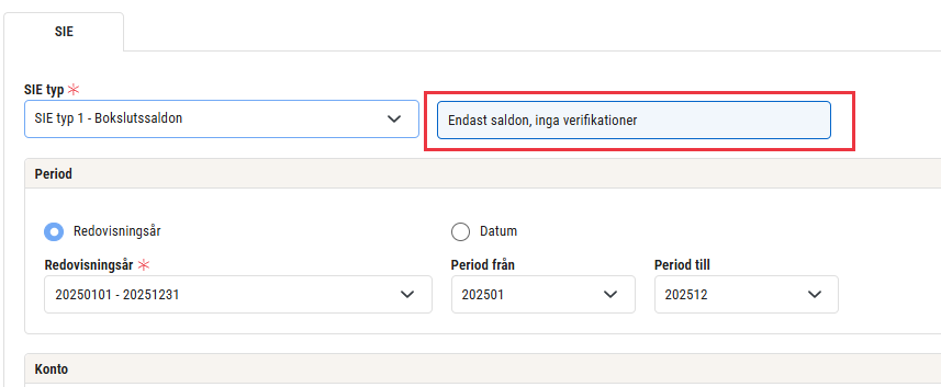 Sie export typ1