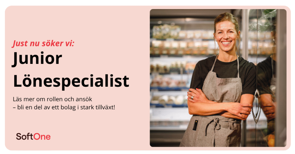 Jobbannons junior lönespecialist