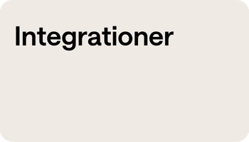 Integrationer ubg