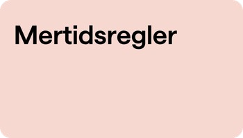 Mertidsregler ubg