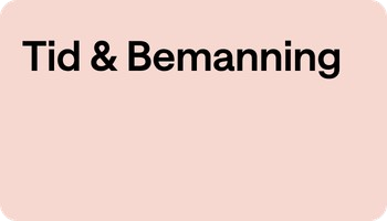 Tid Bemanning