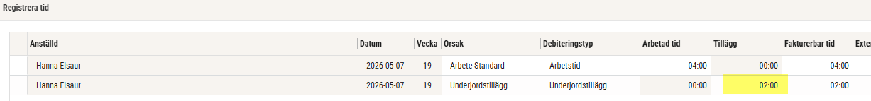 Tillägg