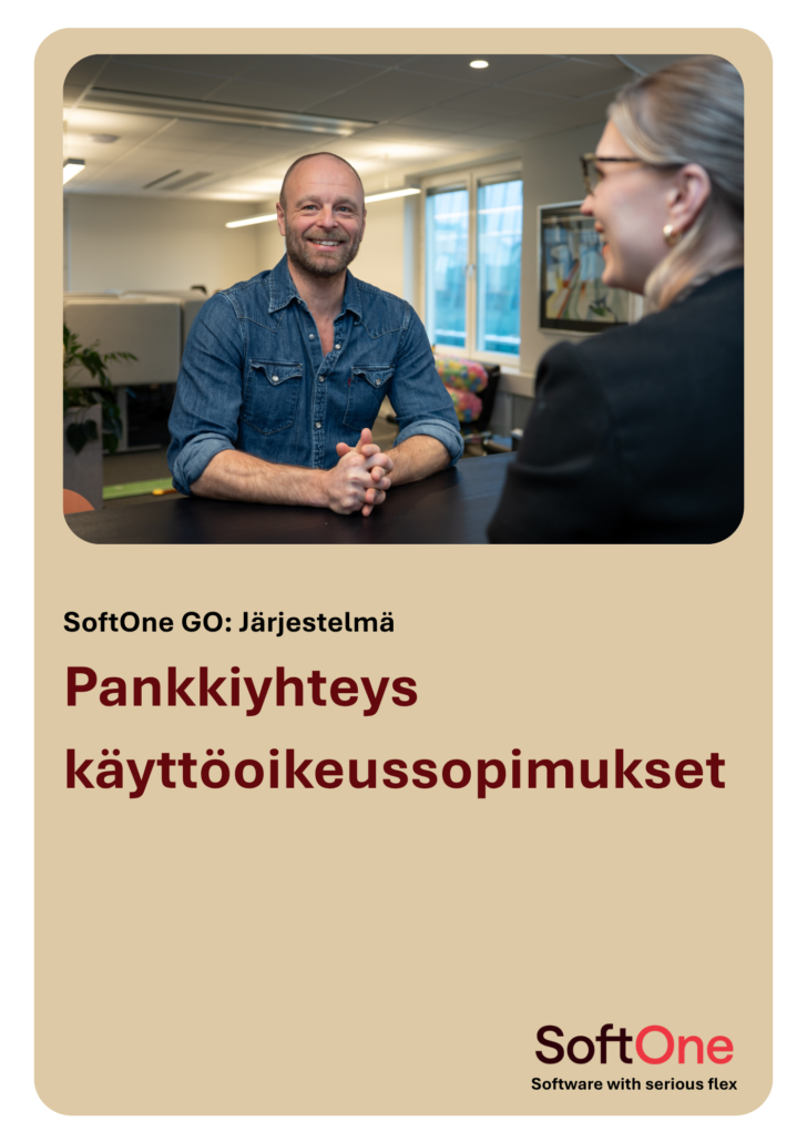 Akatemia Pankkiyhteys käyttöoikeussopimukset